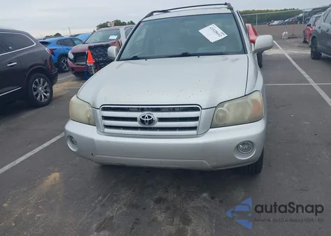 2004 Toyota Highlander Limited V6 из США, поврежденный, VIN JTEEP21A040024398